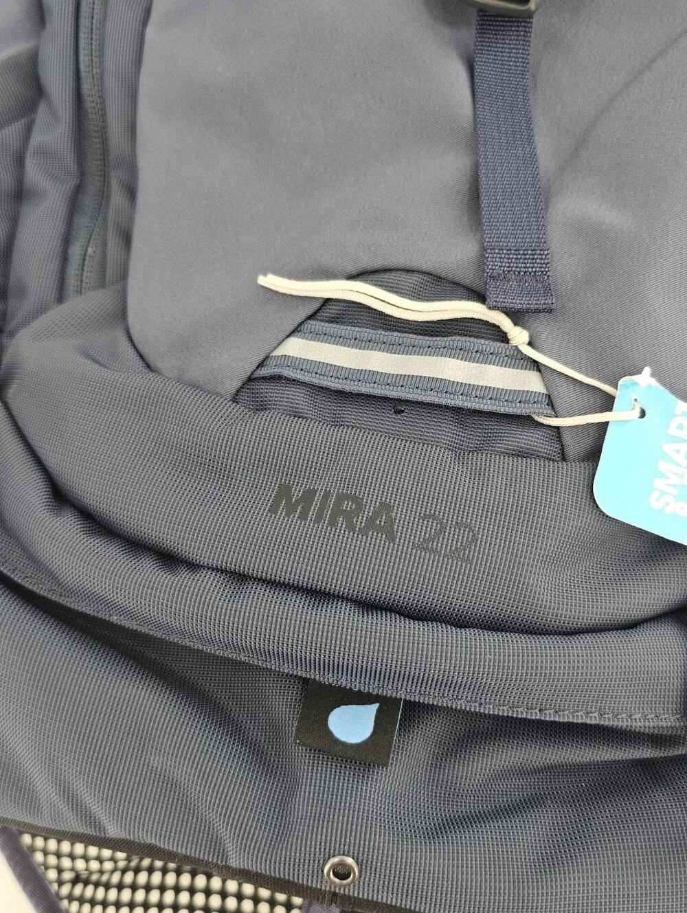 Osprey Mira 22 x-Res Anchor Blue OS Backpack Hike Hydration Sustainable Design